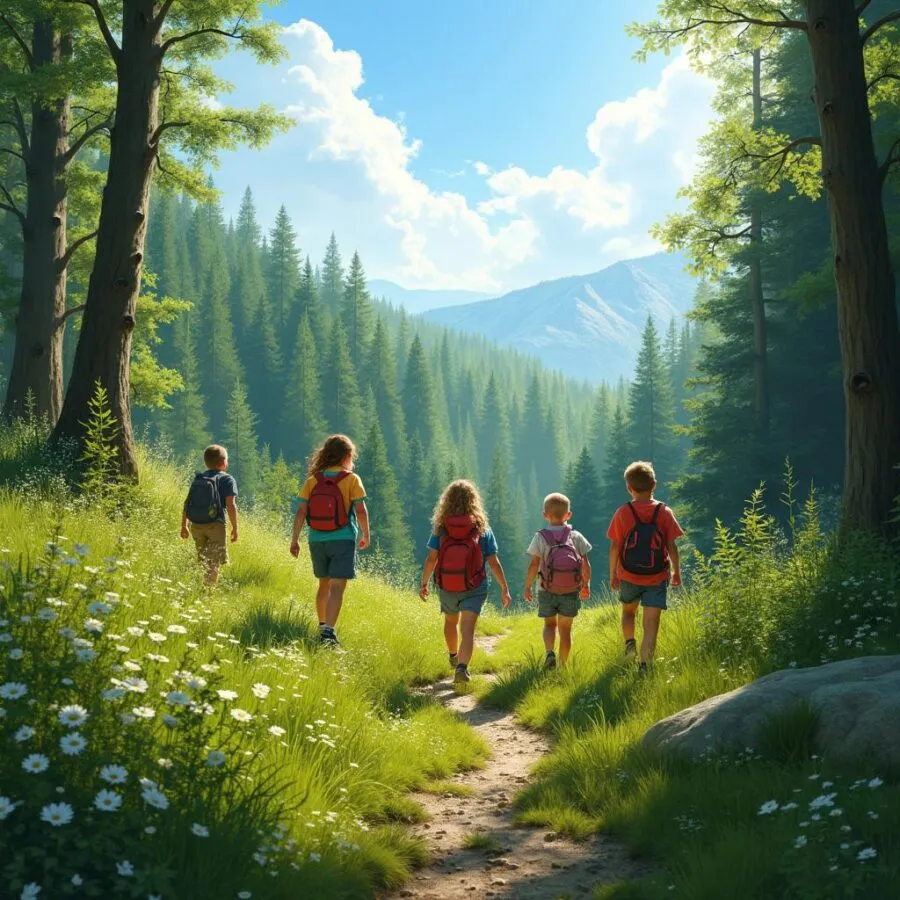 Skrzyczne z dzieckiem – idealne szlaki i atrakcje dla rodzin